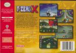F-ZERO X Box Art Back